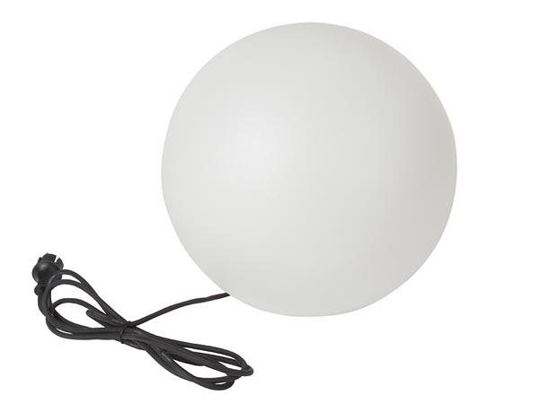 Perel Lichtbol voor tuin - kogellamp met grondpen Ø 38 cm - LAMPH11M