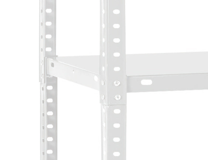 Practo Home Metal Rack Metalen Opbergrek Wit - 5 liggers - 180x90x40 cm - M141B