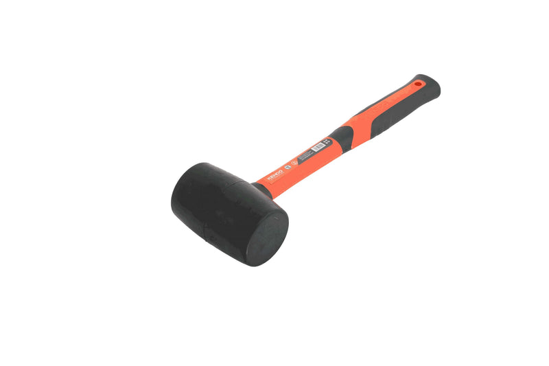 Kendo Rubber hamer met glasvezelsteel 450 gr - 25502