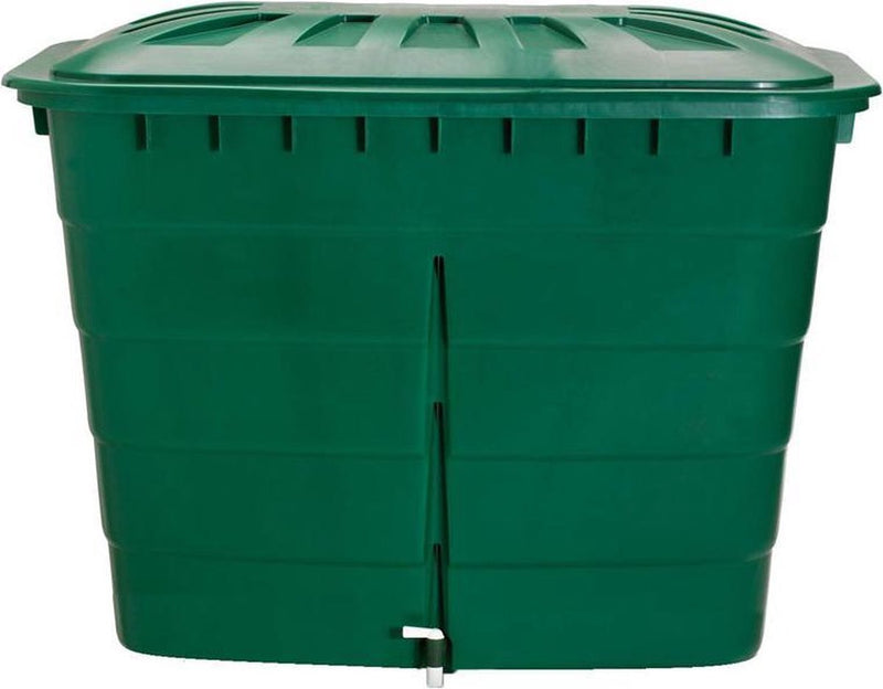 Garantia Regenton Rechthoekig 500 liter groen - PQ500