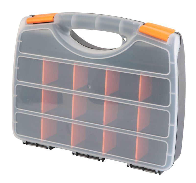 Kendo Assortimentskoffer 15+2 vakken - 32 x 26 x 6 cm - 90224