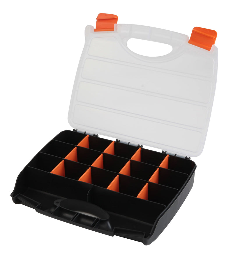 Kendo Assortimentskoffer 15+2 vakken - 32 x 26 x 6 cm - 90224