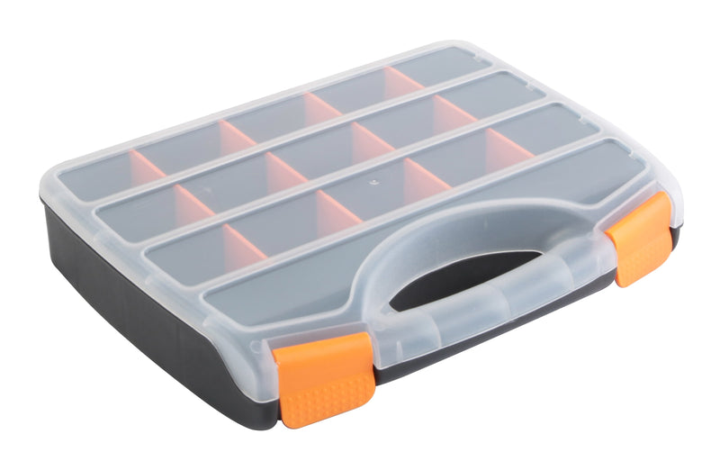 Kendo Assortimentskoffer 15+2 vakken - 32 x 26 x 6 cm - 90224