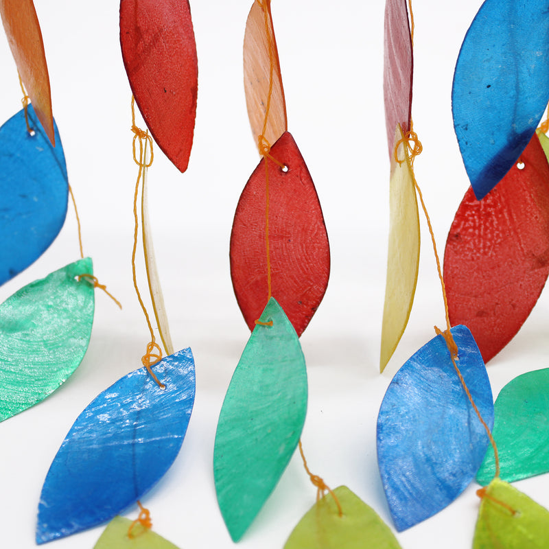 AW Gifts Regenboogblad Copis Drijfhout Chime - 35x25cm - Copi-07