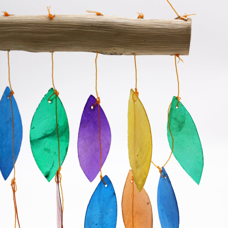 AW Gifts Regenboogblad Copis Drijfhout Chime - 35x25cm - Copi-07