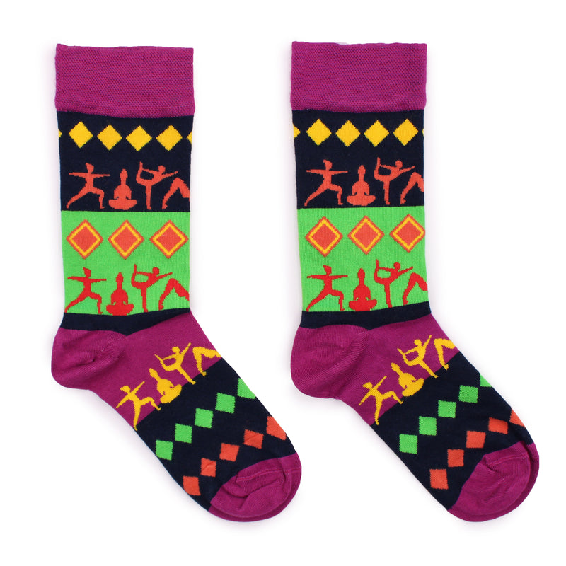 AW Gifts Hop Hare Bamboe Sokken - 36-40 - Yogahoudingen - BamS-03F