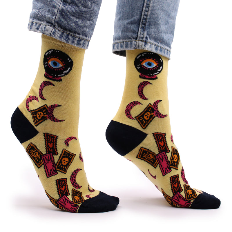 AW Gifts Hop Hare Bamboe Sokken - 36-40 - Tarot Kaarten - BamS-18F
