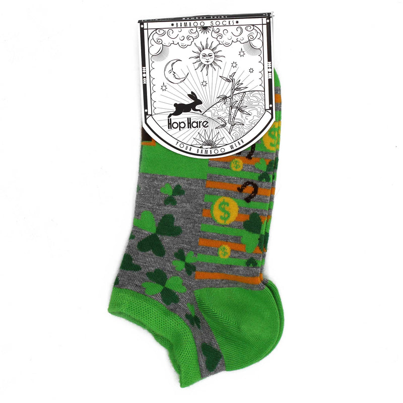 AW Gifts Hop Hare Bamboe Enkelsokken - 41-46 - Gelukssokken - BamSL-20F-M