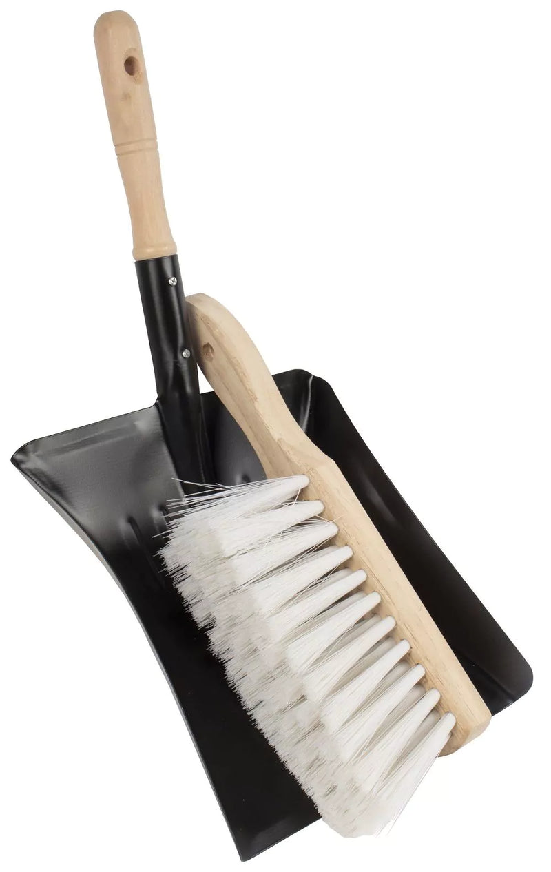 Talen Tools Stoffer en blik - Vuilblik - Zachte haren - Hout & metaal - 8854Z