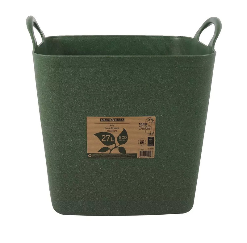 AVR Flexibele kuip - 27 liter Groen - Met handvatten – 100% Gerecycled – ECO Friendly - FT27G