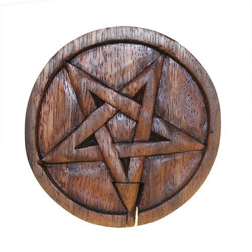 AW Gifts Houten Puzzel Doos uit Bali - Pentagon - BMB16