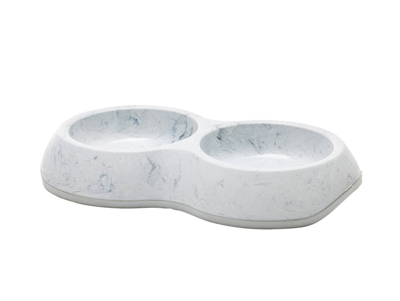 Savic Eetpot Delice dubbel Marble 2 x 0.2 L - Ø15 cm - 18872