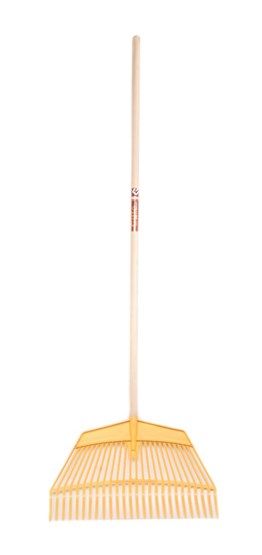 Gille Ferma Kunststof bladhark - bladbezem 26 tanden - 60 cm - incl. essen steel 140 cm - 681.A