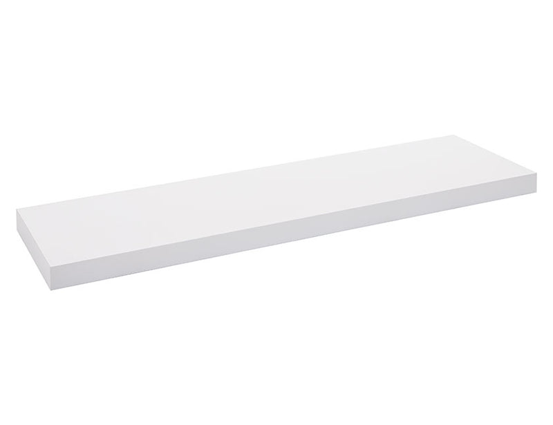 Practo Home Zwevende wandplank (wordt verkocht per 2 stuks) - wandtablet Wit 90cm - OW409BL