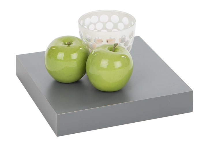 Practo Home Zwevende wandplank (wordt verkocht per 2 stuks) - wandtablet Grijs 23cm - OW402GR