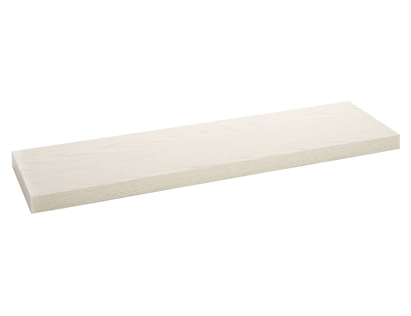 Practo Home Zwevende wandplank (wordt verkocht per 2 stuks) - wandtablet Witte eik 90cm - OW409CB