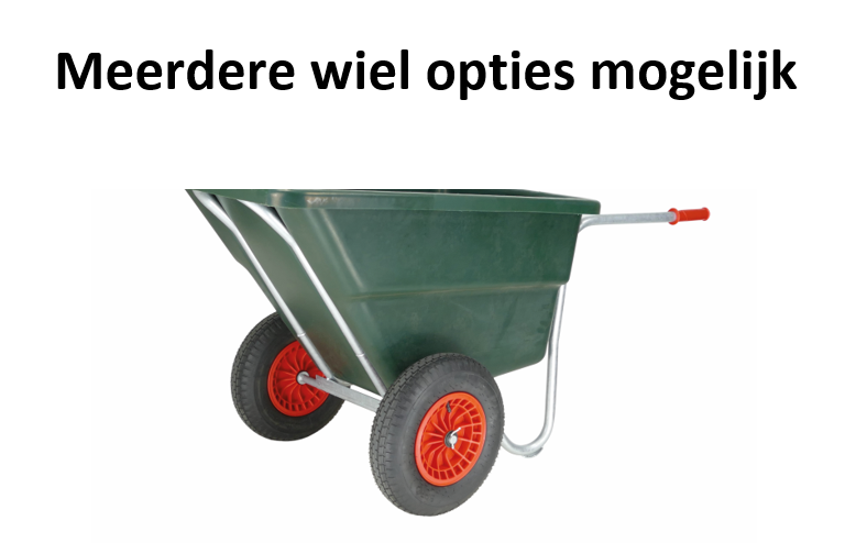 Vabor Landbouwkruiwagen 170 L -  2 wielen - TG172PE