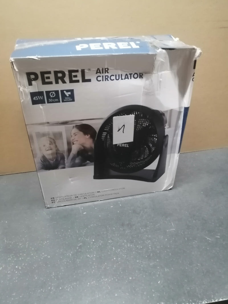 RETOURDEAL - Perel Vloer- en Wandventilator 30 cm - 35W - CFANAM5 - Verpakking beschadigd - Nr. 1