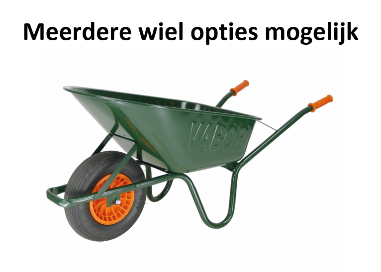 Vabor Kruiwagen Gelakt 1.1 mm 90 L - R801-PA - KX11LL0PA