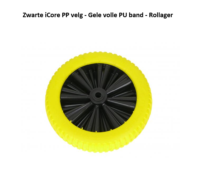 Vabor Landbouwkruiwagen 170 L - Diepe PE-bak -  1 wiel - TG170PE-PB - GV28LZ0PB