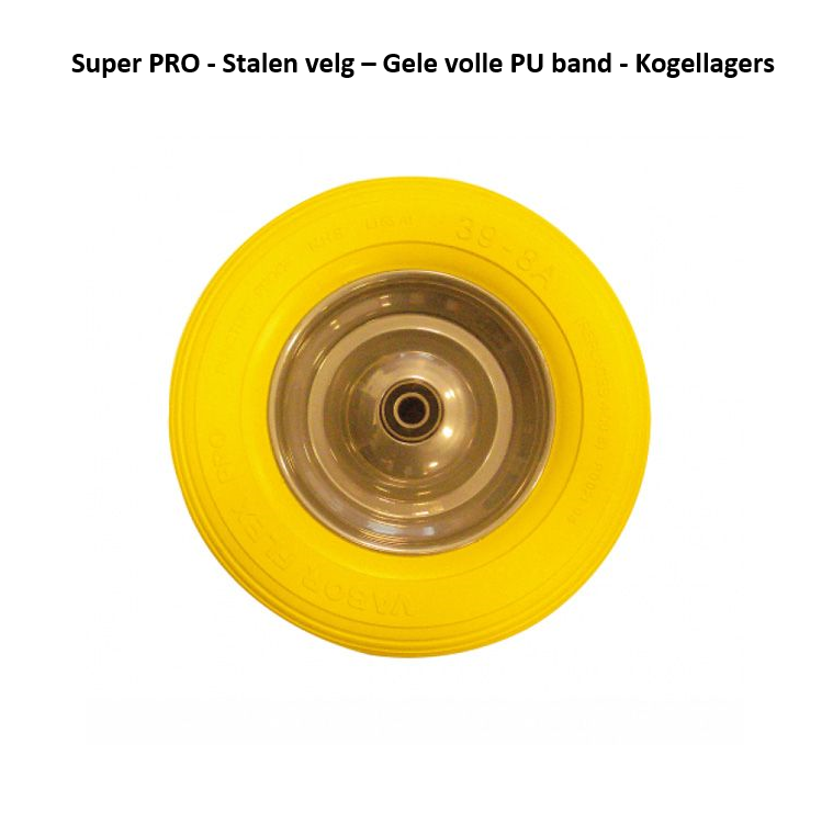 Vabor Landbouwkruiwagen 170 L - Diepe PE-bak -  1 wiel - TG170PE-PB - GV28LZ0PB