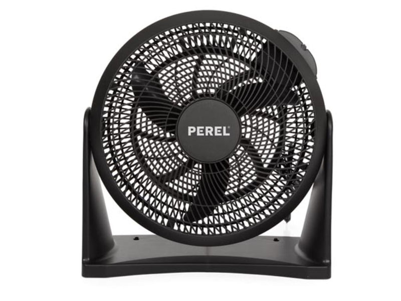 RETOURDEAL - Perel Vloer- en Wandventilator 30 cm - 35W - CFANAM5 - Verpakking beschadigd + lichte schade- Nr. 5
