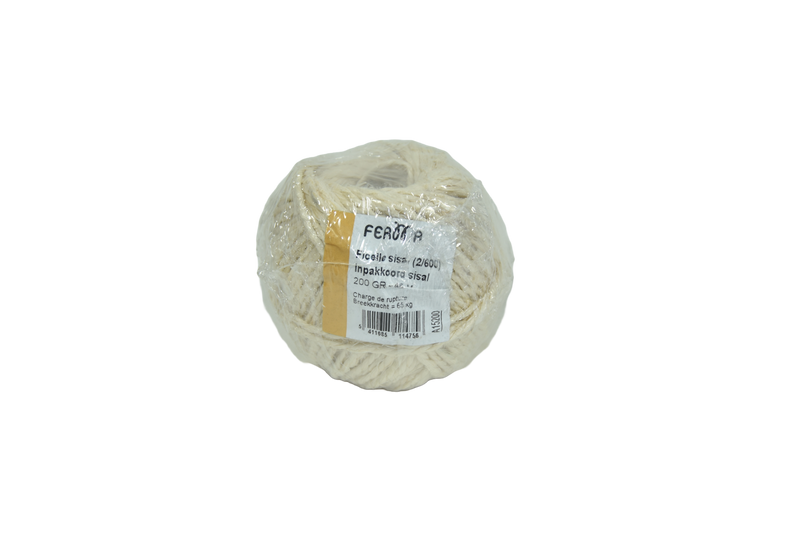 Gille Ferma Inpakkoord sisal 2 strengen (2/600) - 200 gr - 45 m - A15200