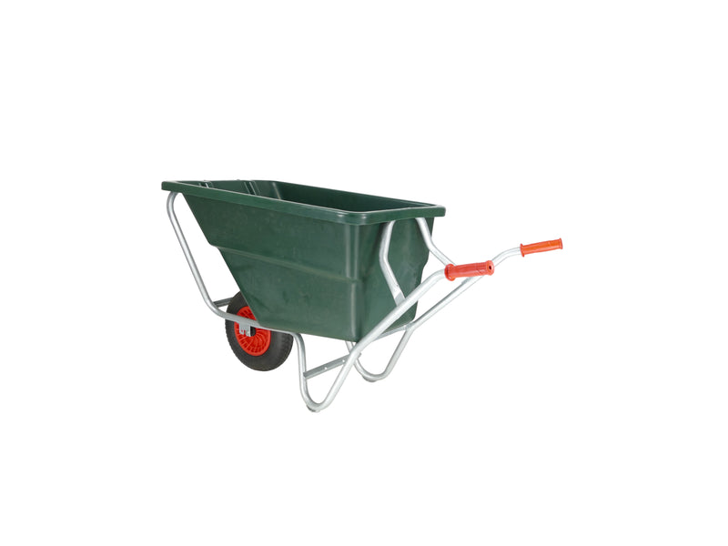 Vabor Landbouwkruiwagen 170 L - Diepe PE-bak -  1 wiel - TG170PE-PB - GV28LZ0PB