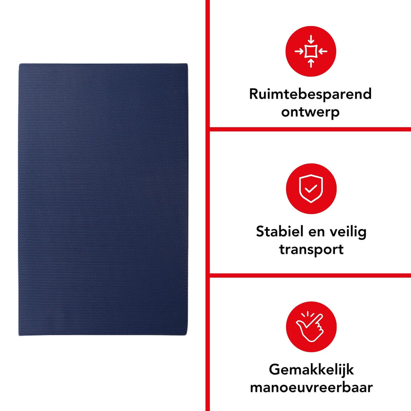 Toolland Meubelroller multiplex met 4 zwenkwielen 65 x 40 cm - beschermfolie  400kg - QT407