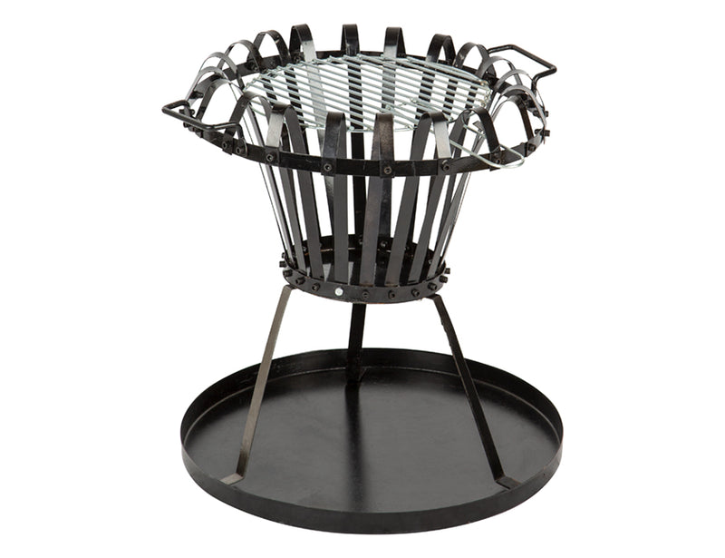 Practo Garden Vuurkorf met BBQ rooster - Ø 50 cm - C007