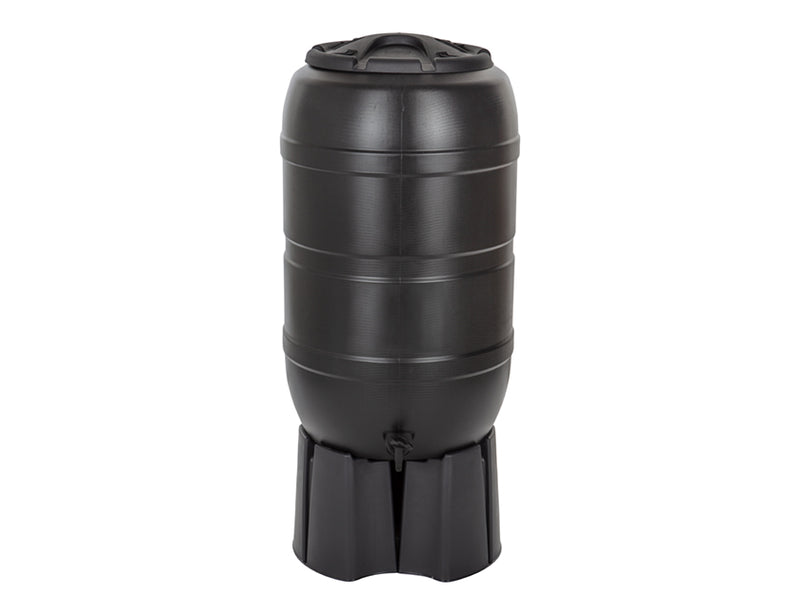 Practo Garden Regenton Classic zwart 210 liter + accessoires - PRN210PN