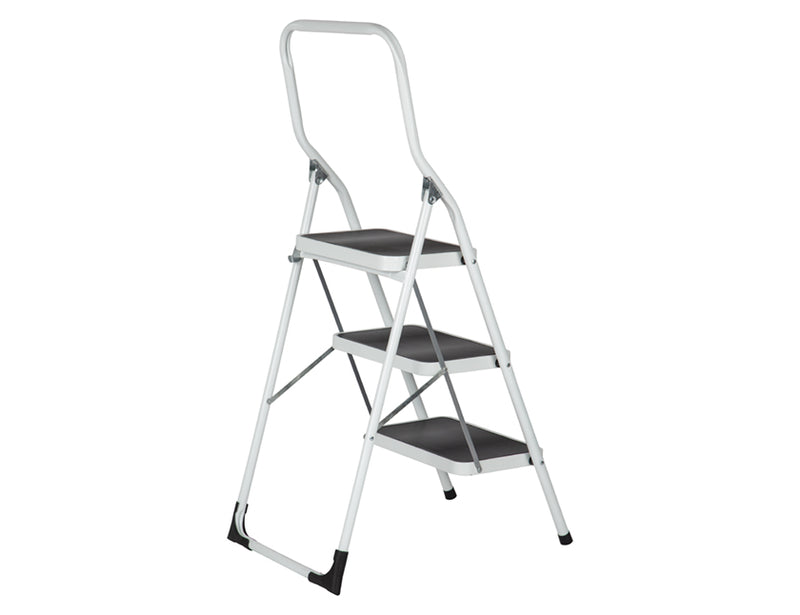 Escalo Keukentrap met brede treden Big Step Wit 3 treden - L213