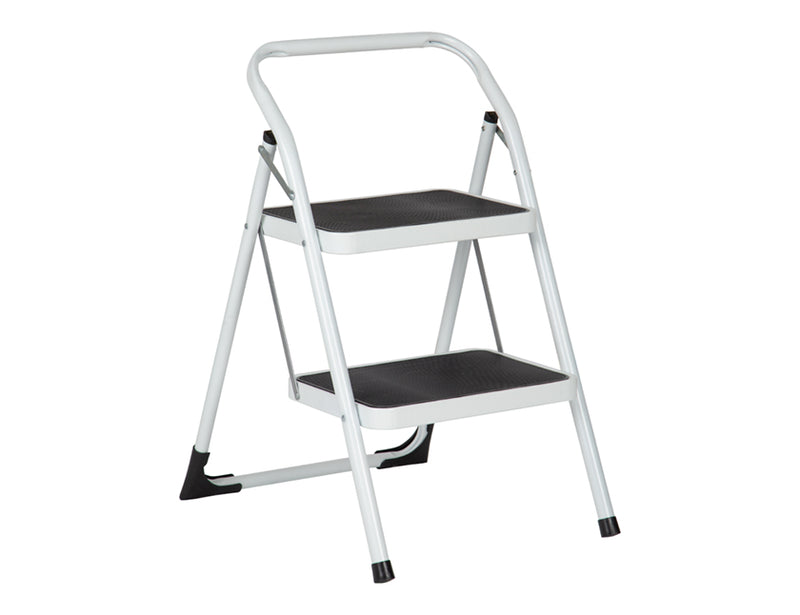 Escalo Keukentrap met brede treden Big Step Wit 2 treden - L212E