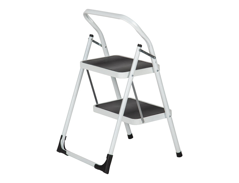 Escalo Keukentrap met brede treden Big Step Wit 2 treden - L212E