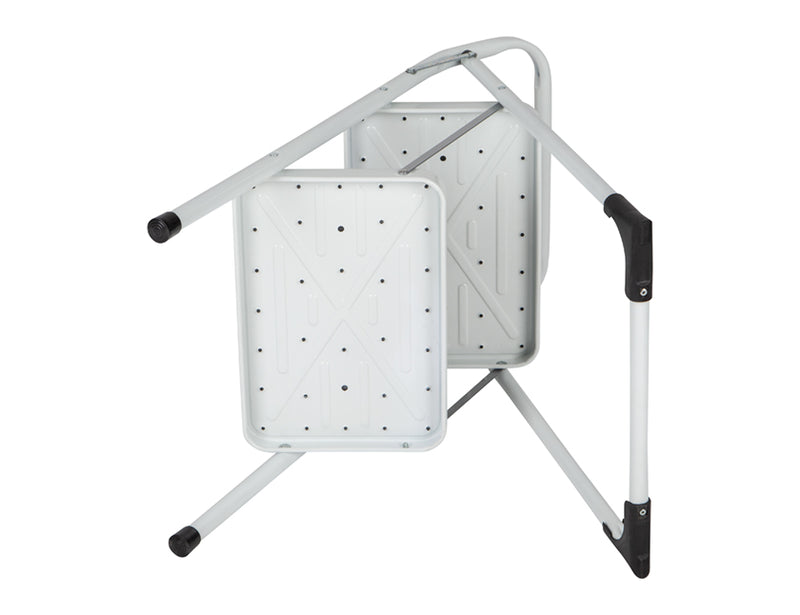 Escalo Keukentrap met brede treden Big Step Wit 2 treden - L212E