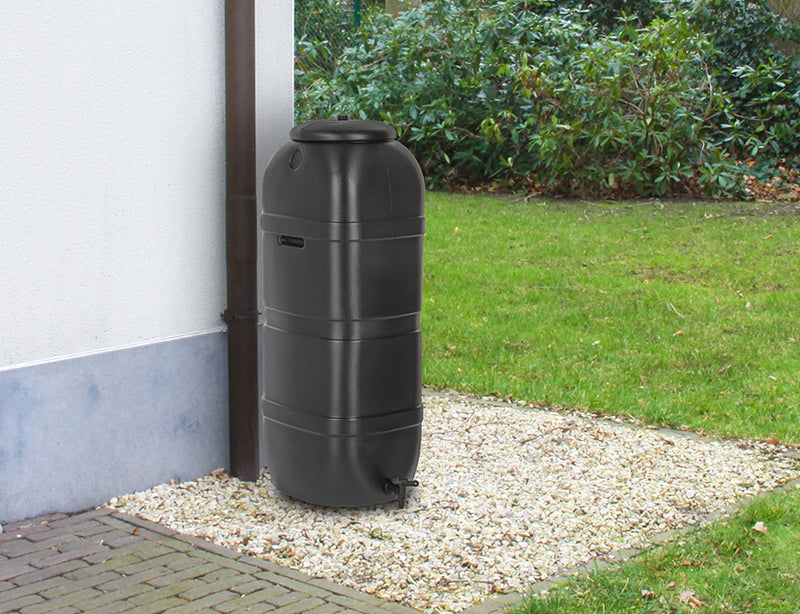 Practo Garden Regenton Classic zwart 100 liter - PRN100