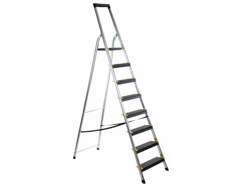 Escalo Aluminium trapladder met 8 brede treden Power Step - L188