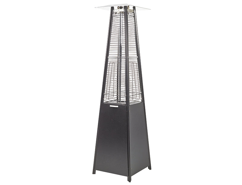 Practo Garden Terrasverwarmer Pyramid Black op gas grijs - TV702