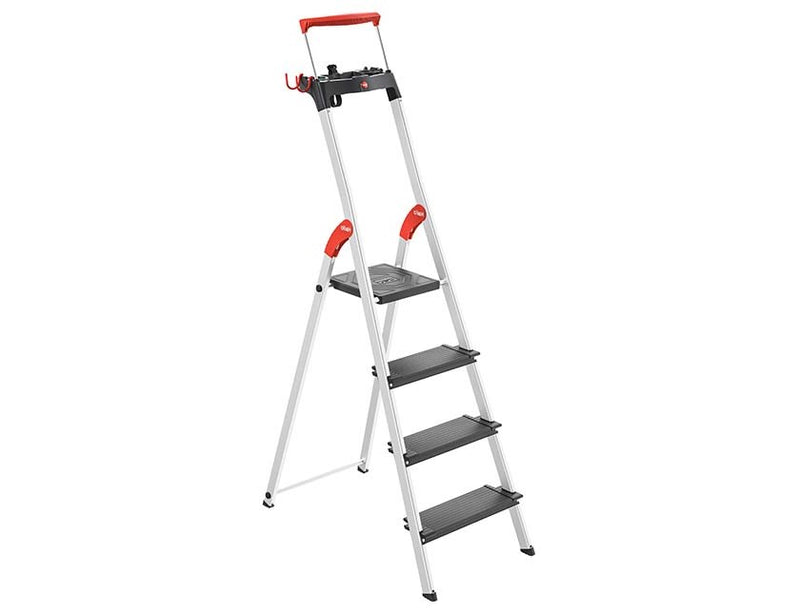 Hailo Aluminium trapladder L100 TopLine 4 treden - 8050-407