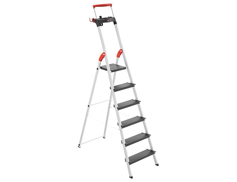 Hailo Aluminium trapladder L100 TopLine 6 treden - 8050-607