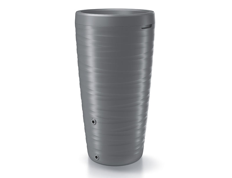 Waterform Regenton met plantenbak Maze excl. kraantje - grijs 240 liter - PWV240G
