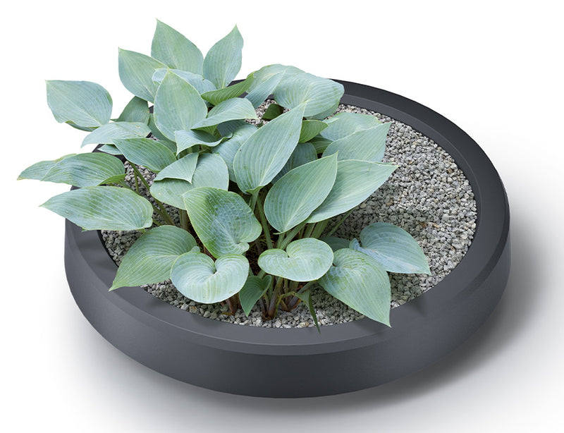 Waterform Regenton met plantenbak Maze excl. kraantje - grijs 240 liter - PWV240G