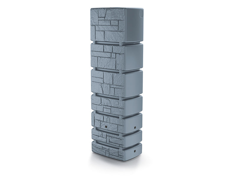 Waterform Regenton Aqua Tower Stone excl. kraantje - grijs 350 liter - PWT350STG