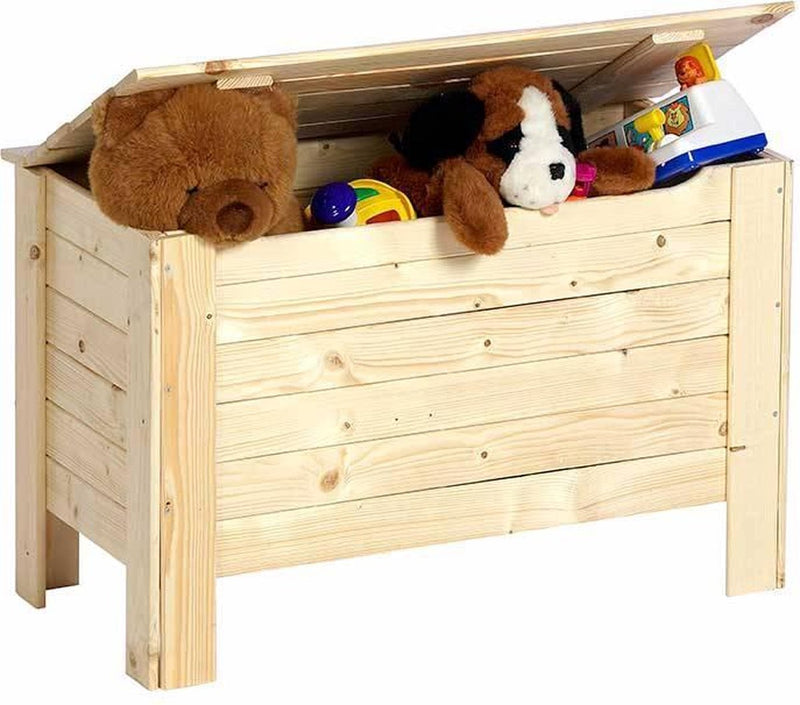 Practo Home Speelgoedkoffer - Opbergbox hout - H360