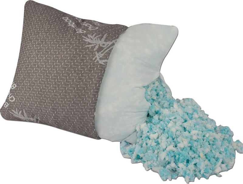 Herzberg Bamboe Hoofdkussen - slaapkussen Bamboo Charcoal Pillow - HG-6050BC