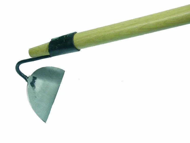 AVR Gesmede en geharde biethak halve maan 140 mm met steel 1,50 m - 215030M2