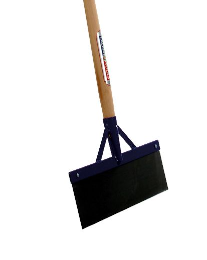 AVR Beton- en mestschraper 40 cm met rechte schopsteel in es 130 cm - B14C