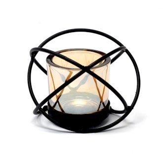 AW Gifts Votive ijzeren kandelaar - kaarsenhouder 1 kaars - Single Ball - CIVCH-01
