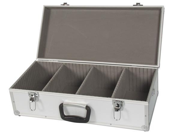Perel CD-Koffer - 565 x 265 x 170 mm - 80 CD's - 1823-560