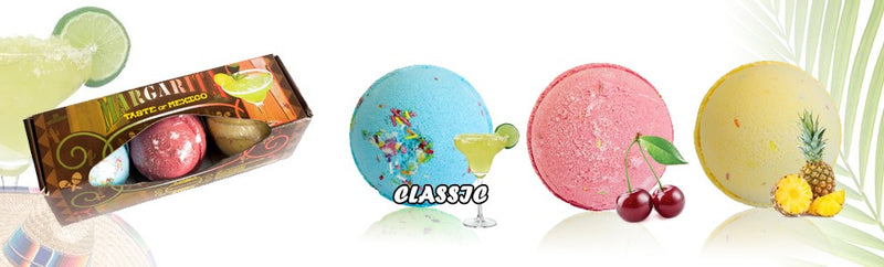 AW Gifts - Bruisbal - Margarita Bath Bombs - set van 3 stuks x 120gr - CBB-02